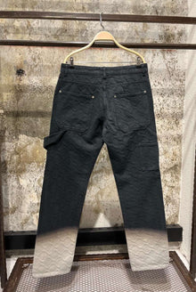 Black Monogram Jeans