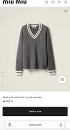 Grey Knitted Sweater