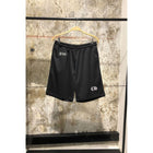 Black Mesh Shorts