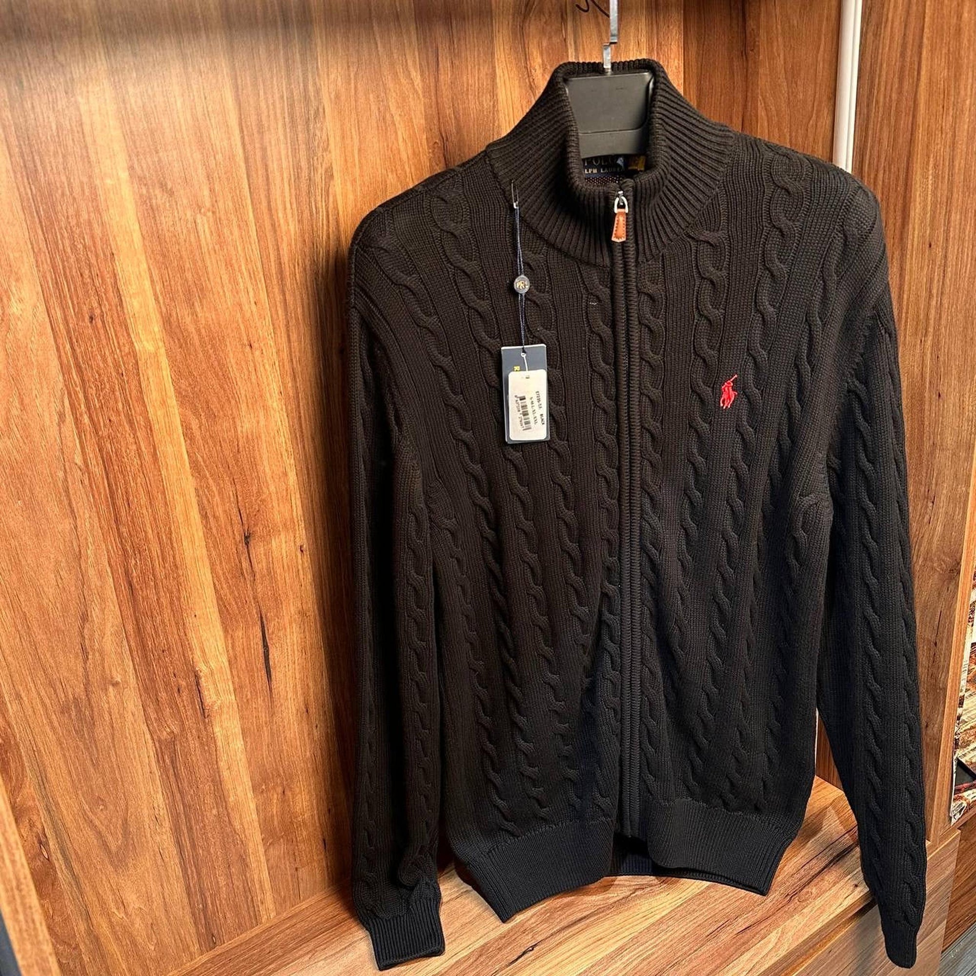 Black Knitted Sweater