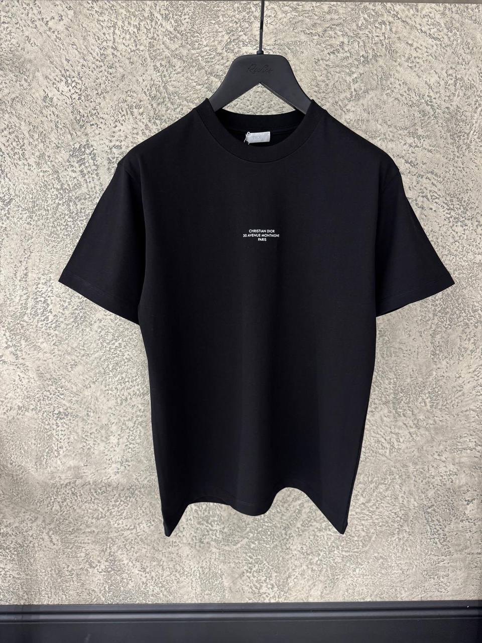 Black Cotton T-shirt