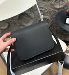 Black Leather Cross Body Bag