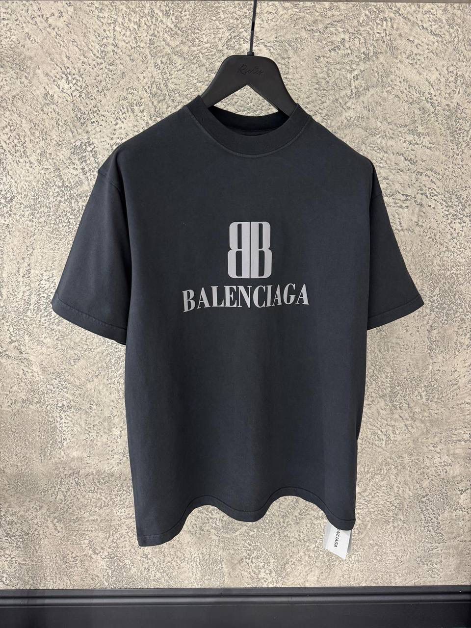 Dark Grey Cotton T-shirt