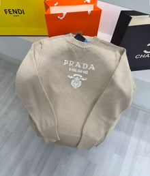 Beige Knitted Women’s Sweater