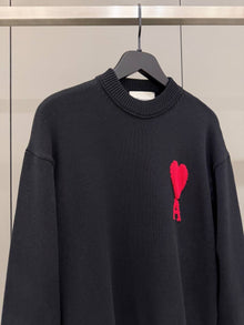 Black Knitted Sweater