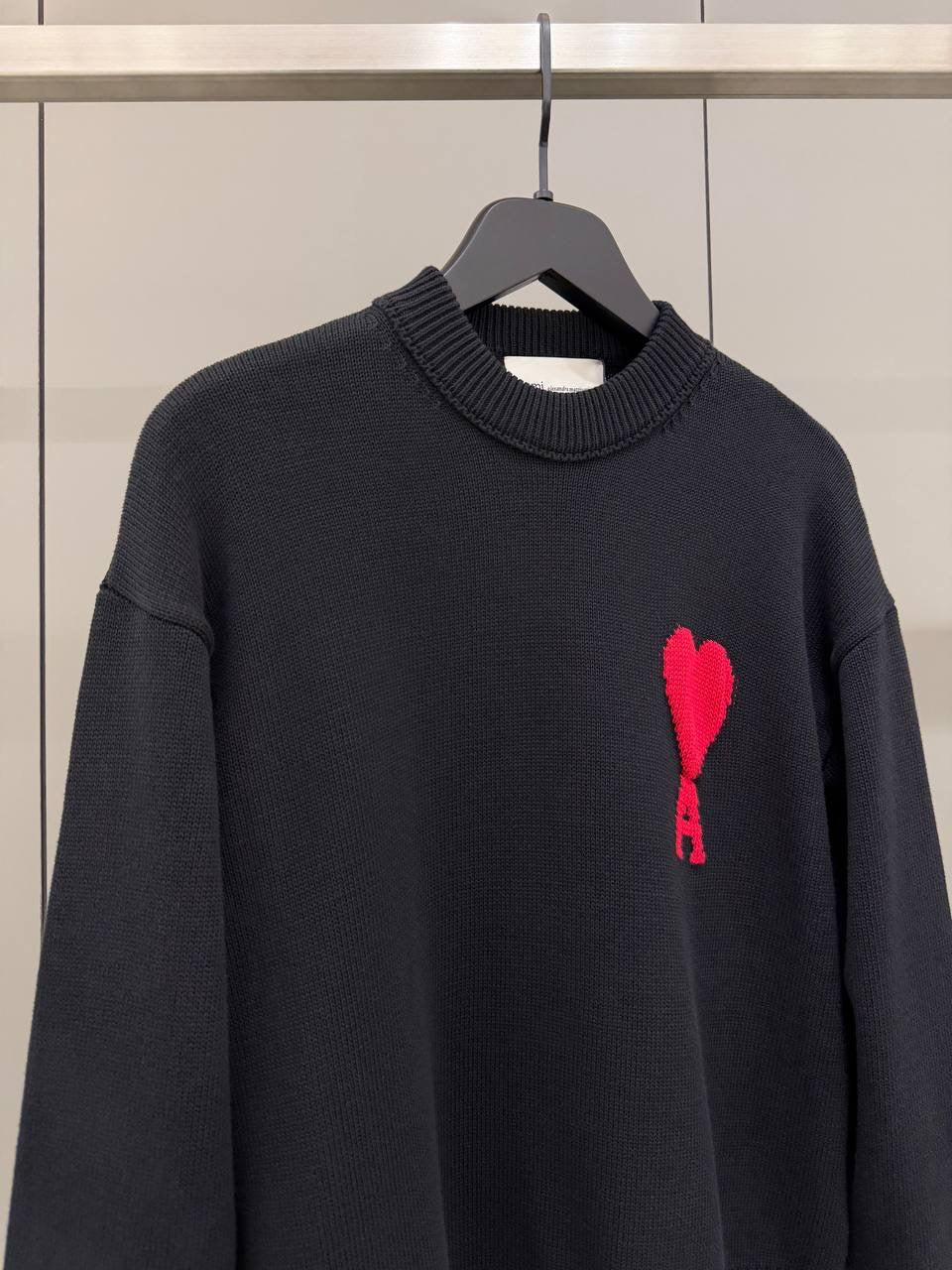 Black Knitted Sweater