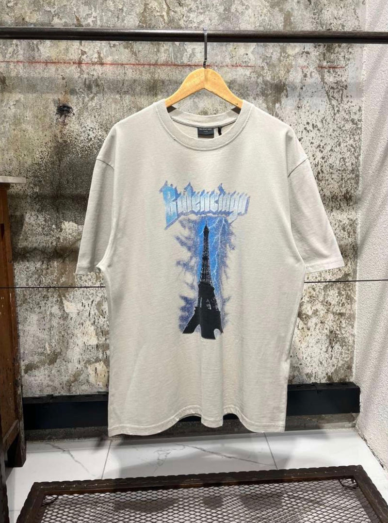 Beige Cotton T-shirt