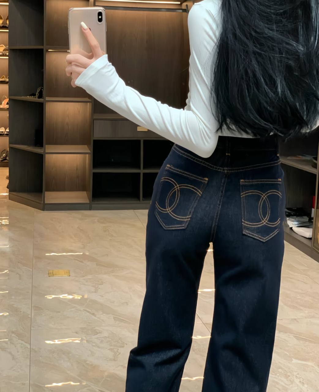 Dark Blue Women Jeans