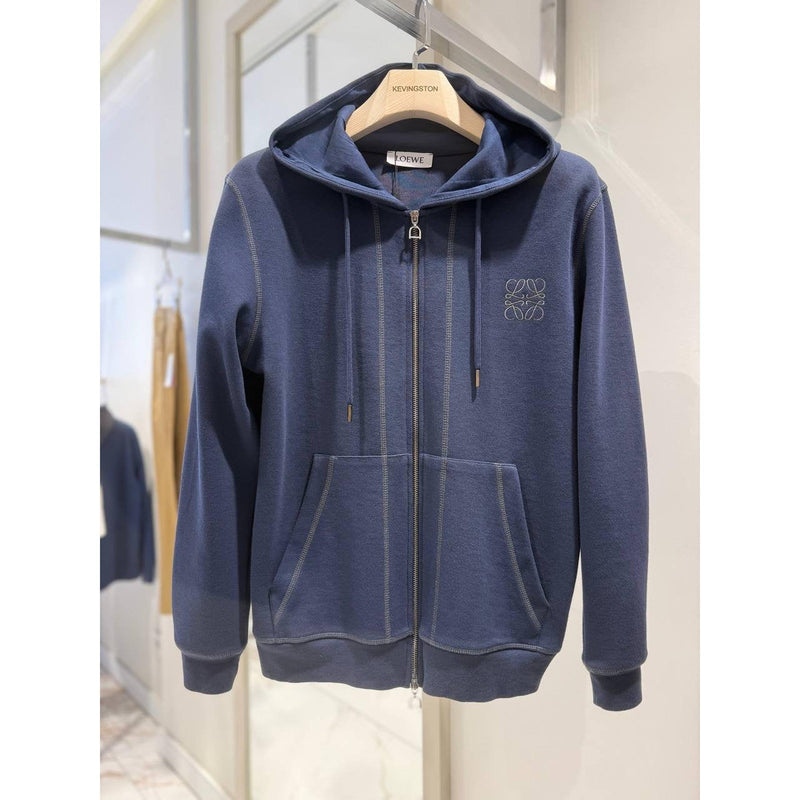 Blue Cotton Sweatshirt