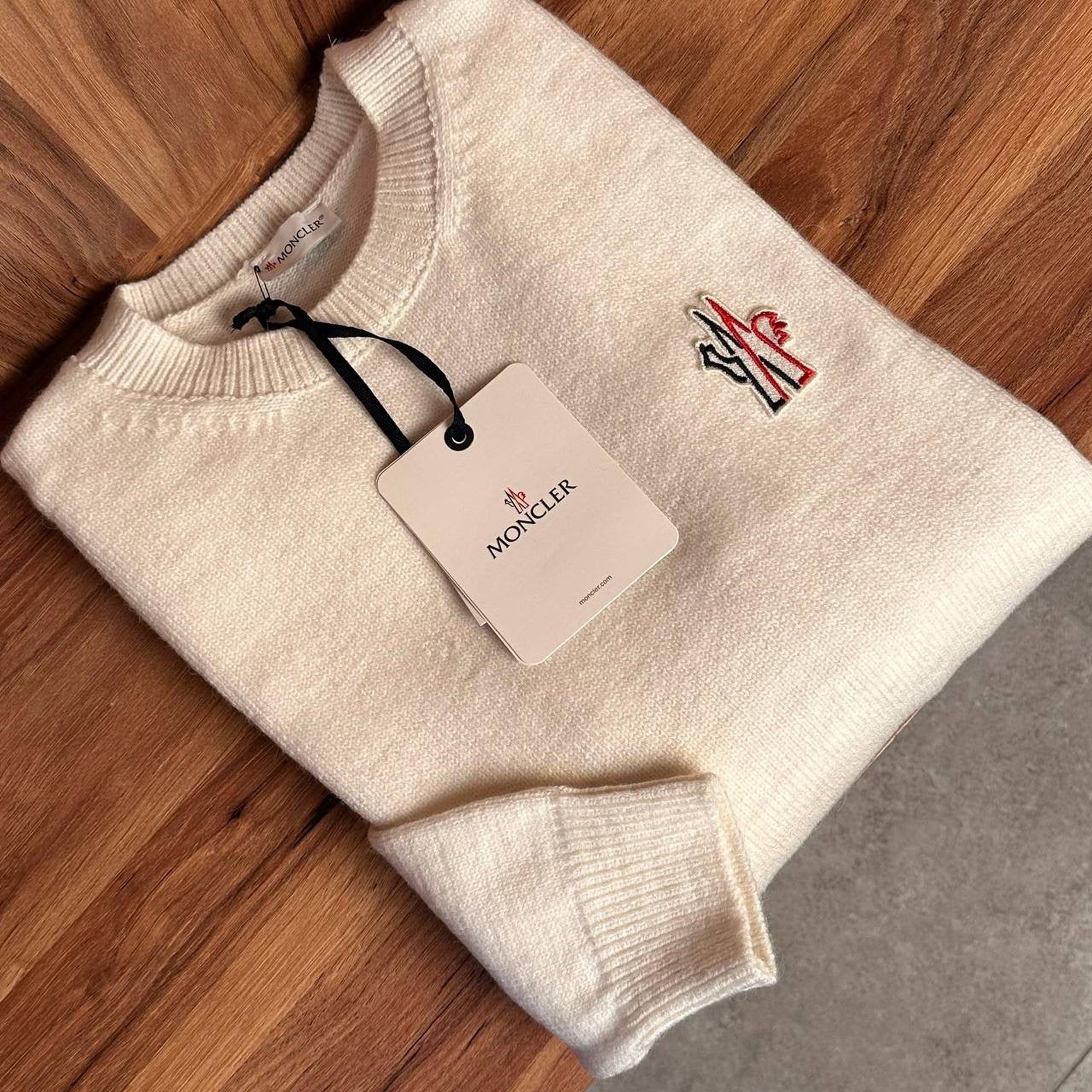 White Knitted Sweater