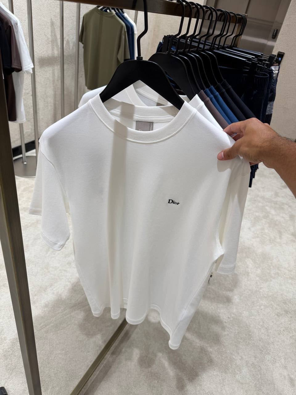 White Cotton T-shirt