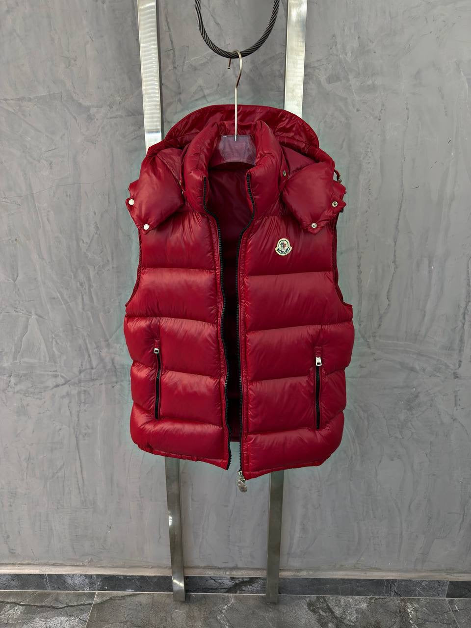 Red Puffer Vest