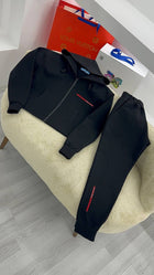Black “Re-Nylon” Tracksuit