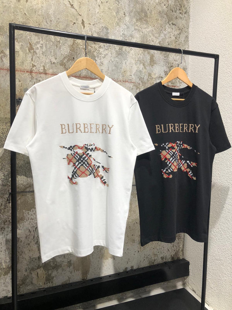 Black & White Cotton T-shirt