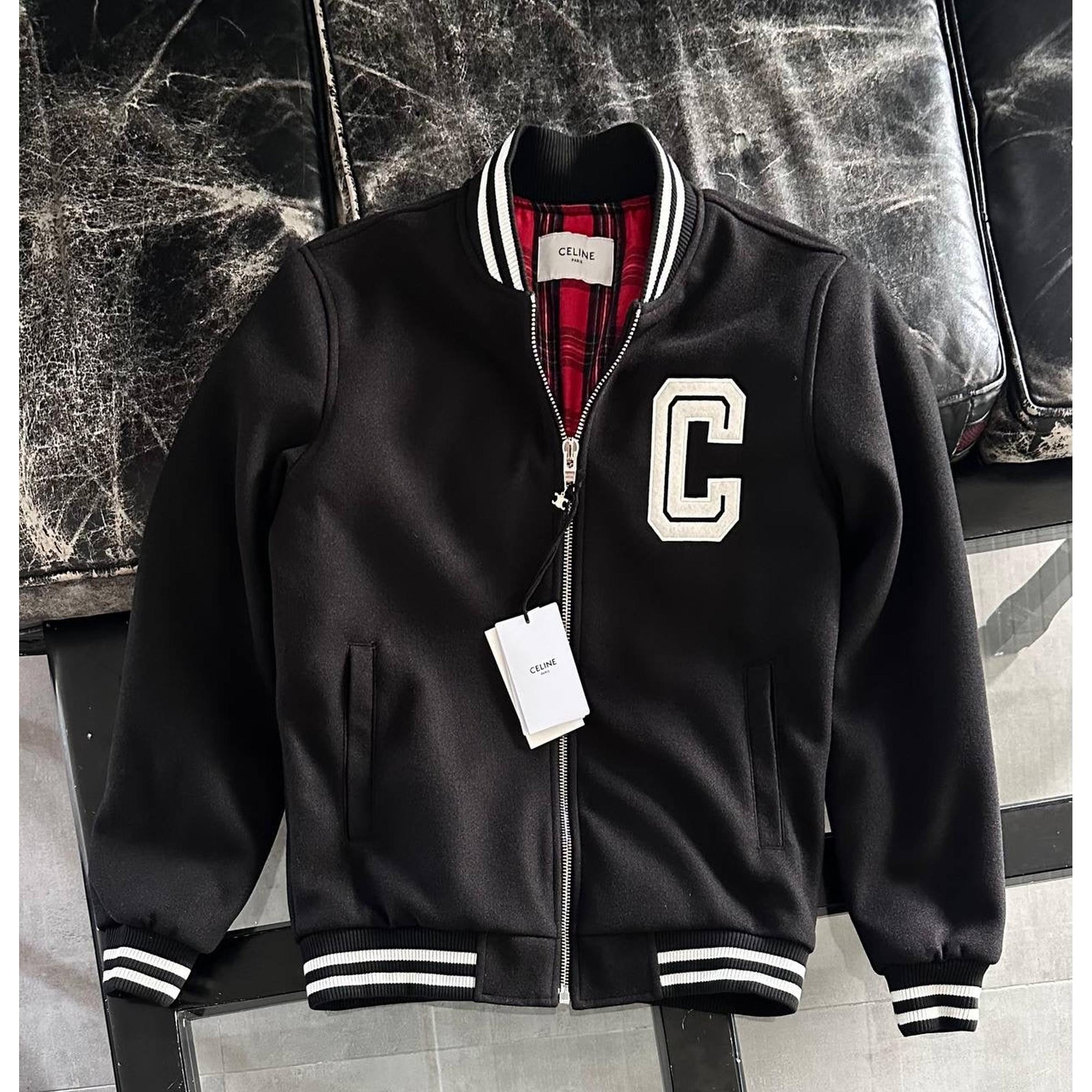 Black Bomber Jacket