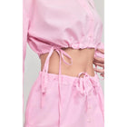 Pink Women Summer Set in 2 Pieces Jim