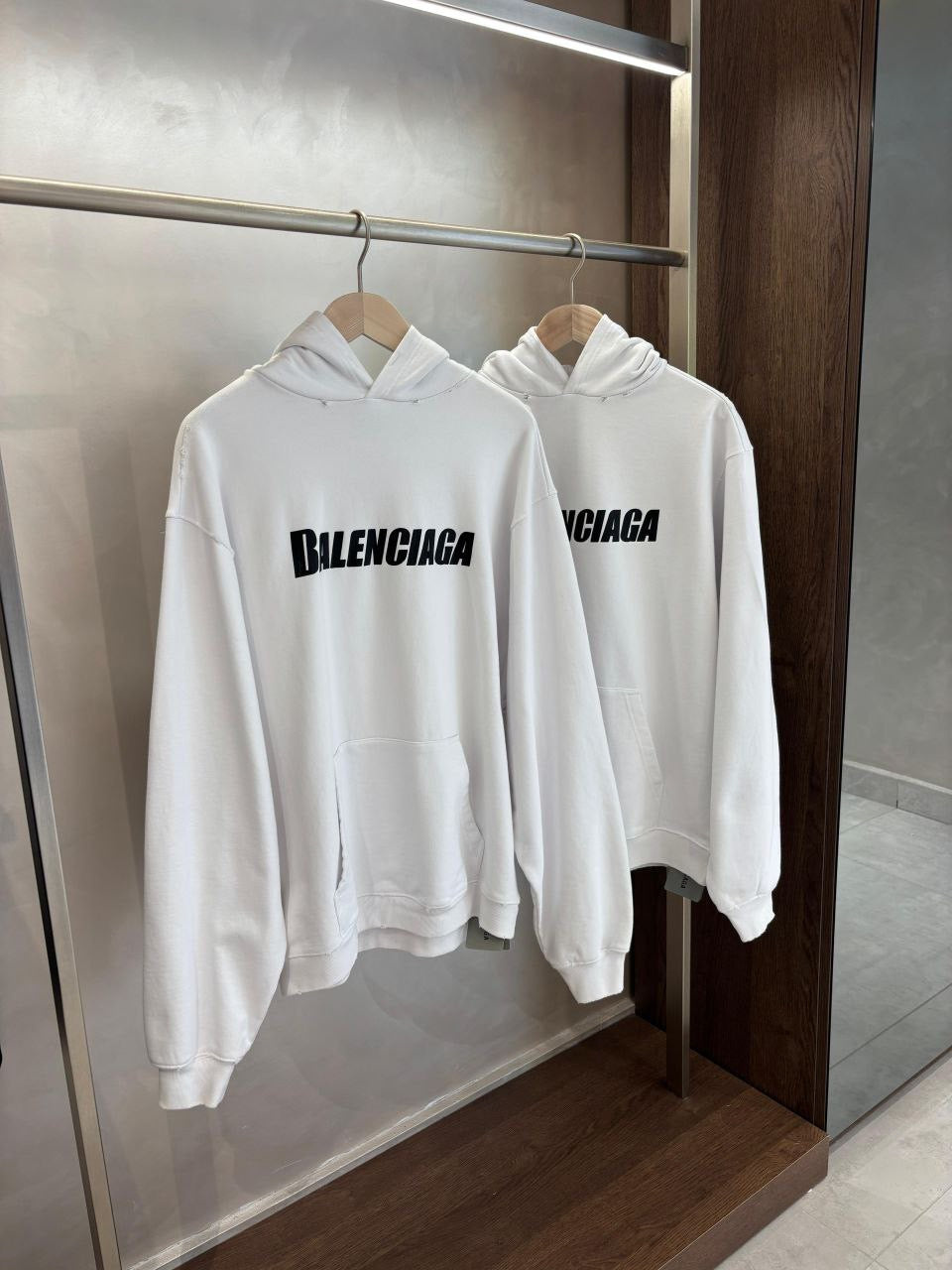 White Oversized Hoodie