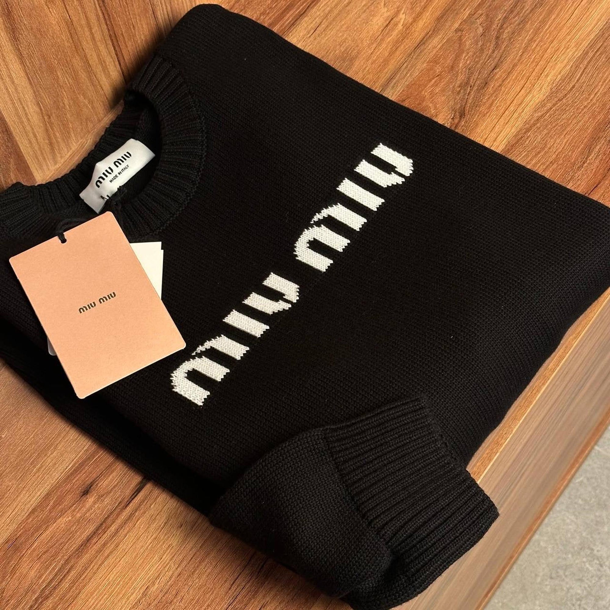 Black Knitted Sweater