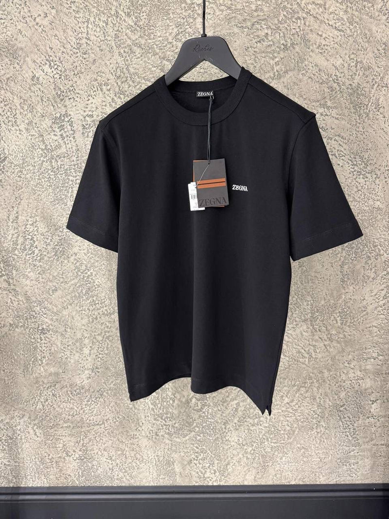 Black Cotton T-shirt