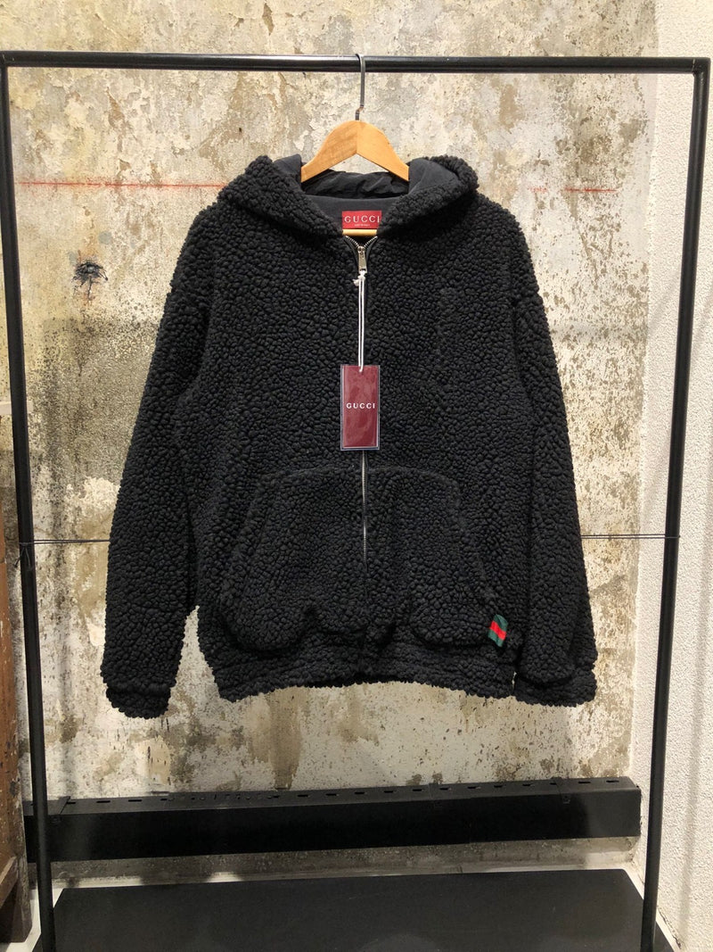 Black Faux Fur Jacket