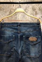 Dark Blue Loose Fit Jeans