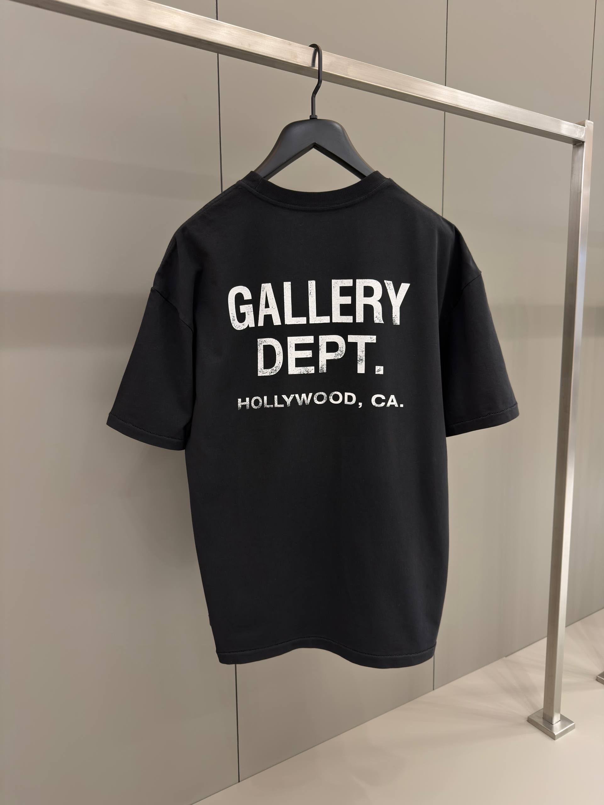 Black Cotton T-shirt