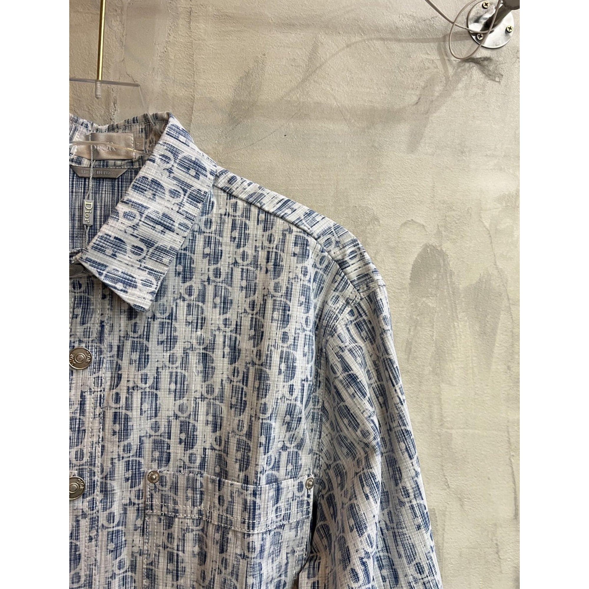 Blue Monogram Shirt