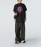 Dark Grey Cotton Oversized T-shirt