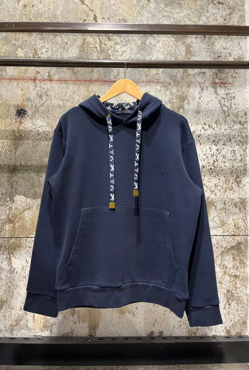 Dark Blue Oversized Hoodie