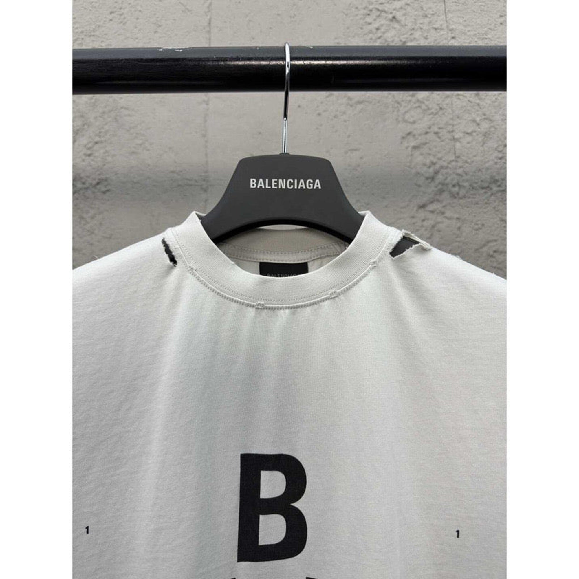White Cotton Oversized T-shirt