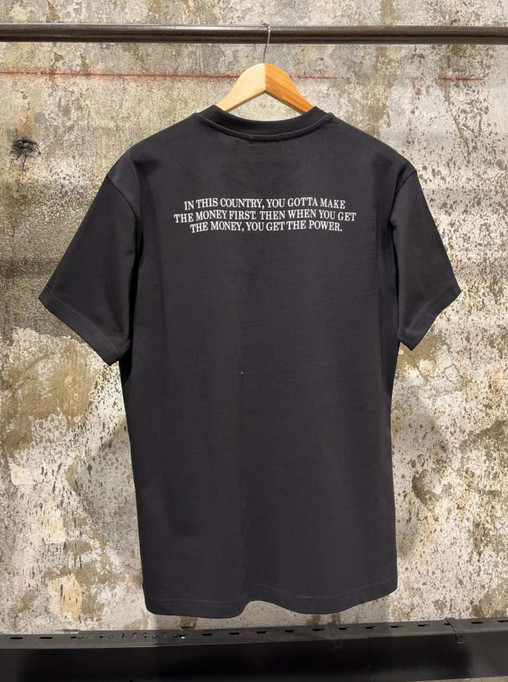Black Cotton T-shirt