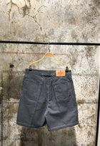 Grey Denim Shorts
