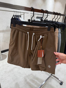 Brown Swim Shorts