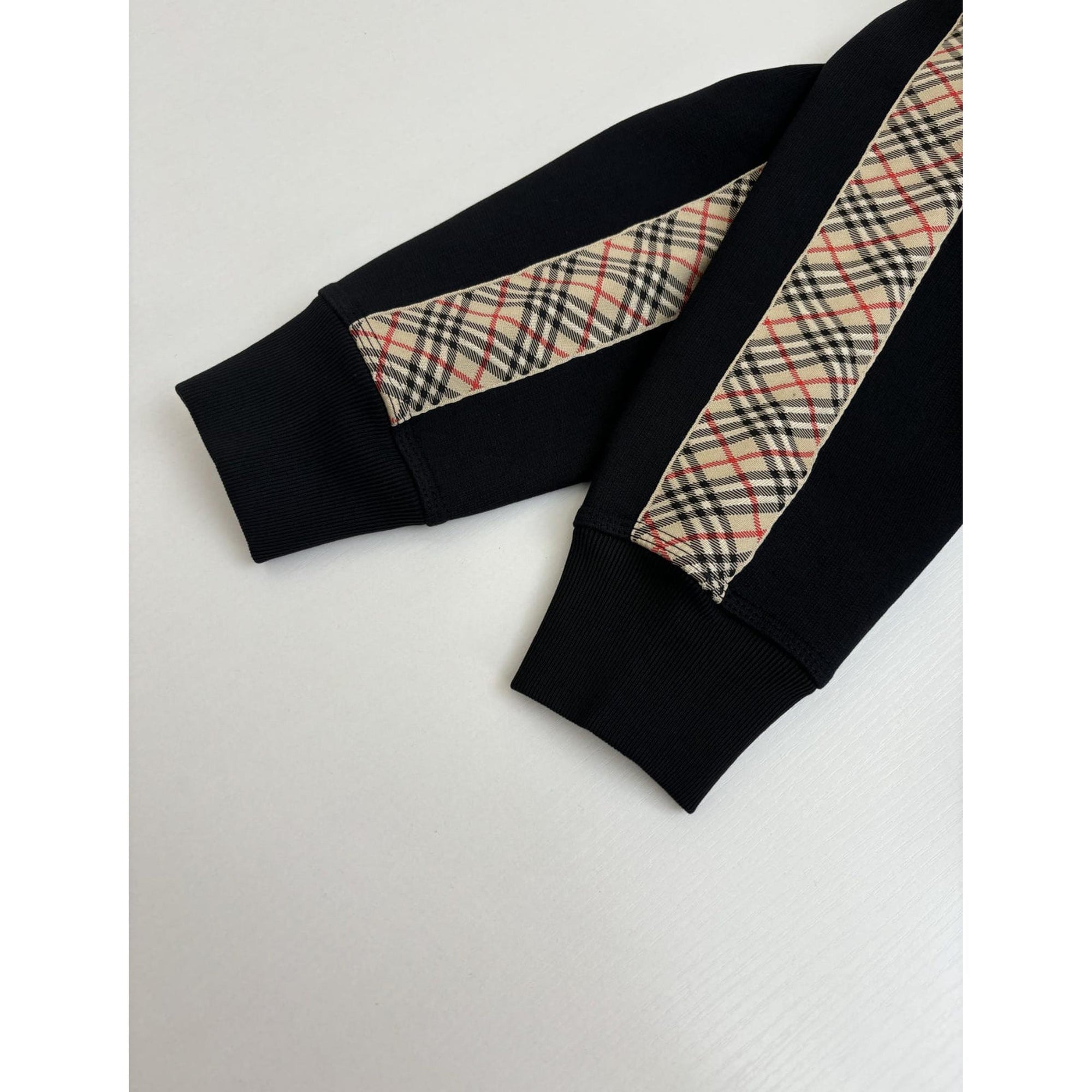 Black Cotton Sweatshirt