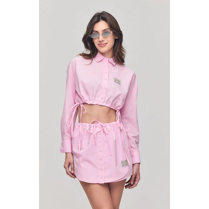 Pink Women Summer Set in 2 Pieces Jim