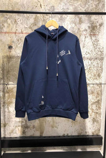 Dark Blue Oversized Hoodie