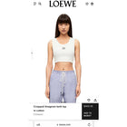 Black & White Crop Top