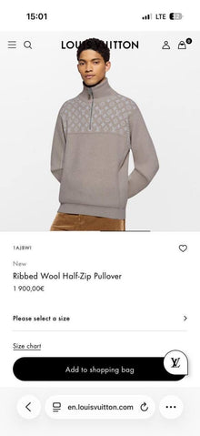 Polo Sweatshirt in 2 Colors