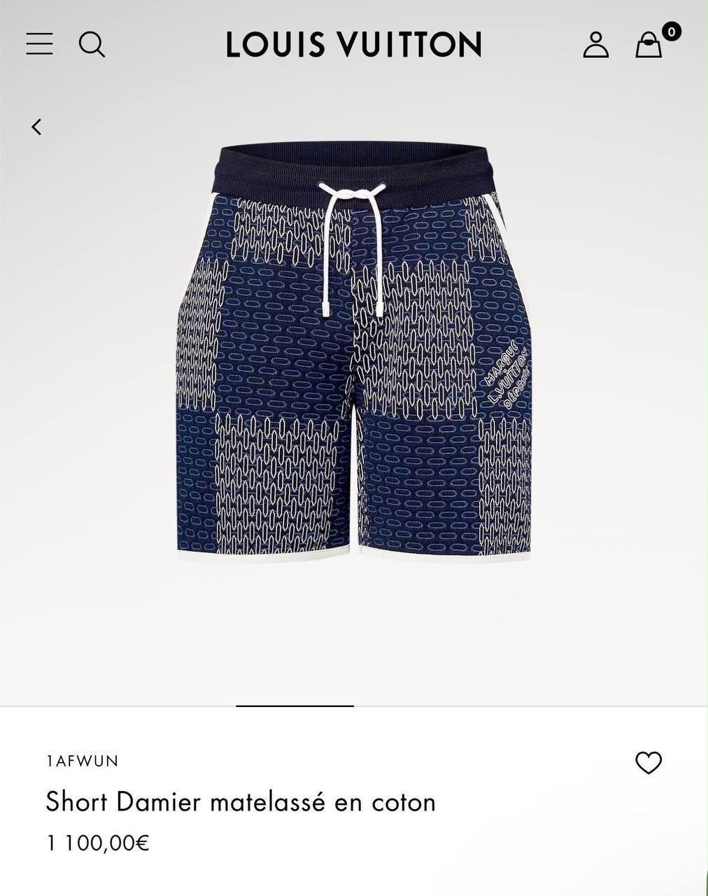 Damier-Jacquard Set