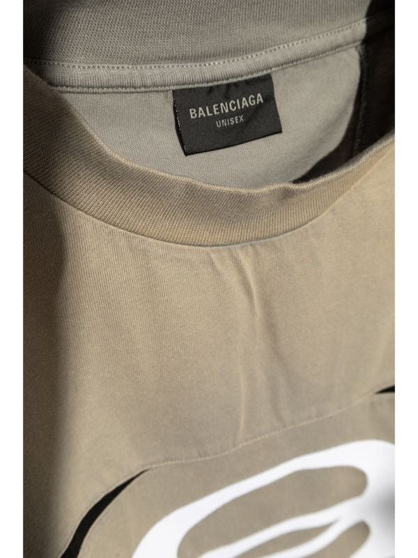 Beige Cotton T-shirt