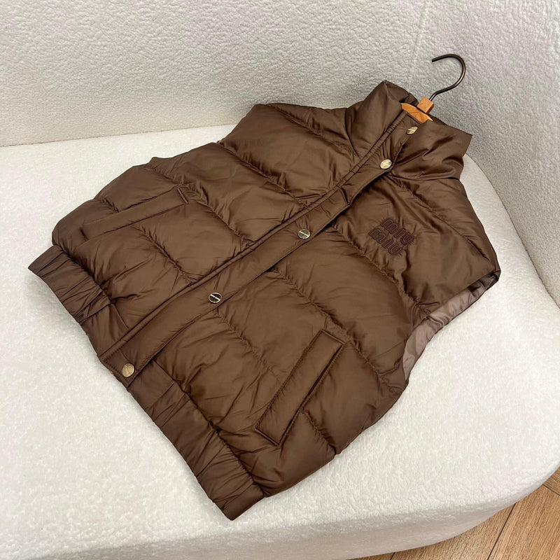 Brown Women Vest