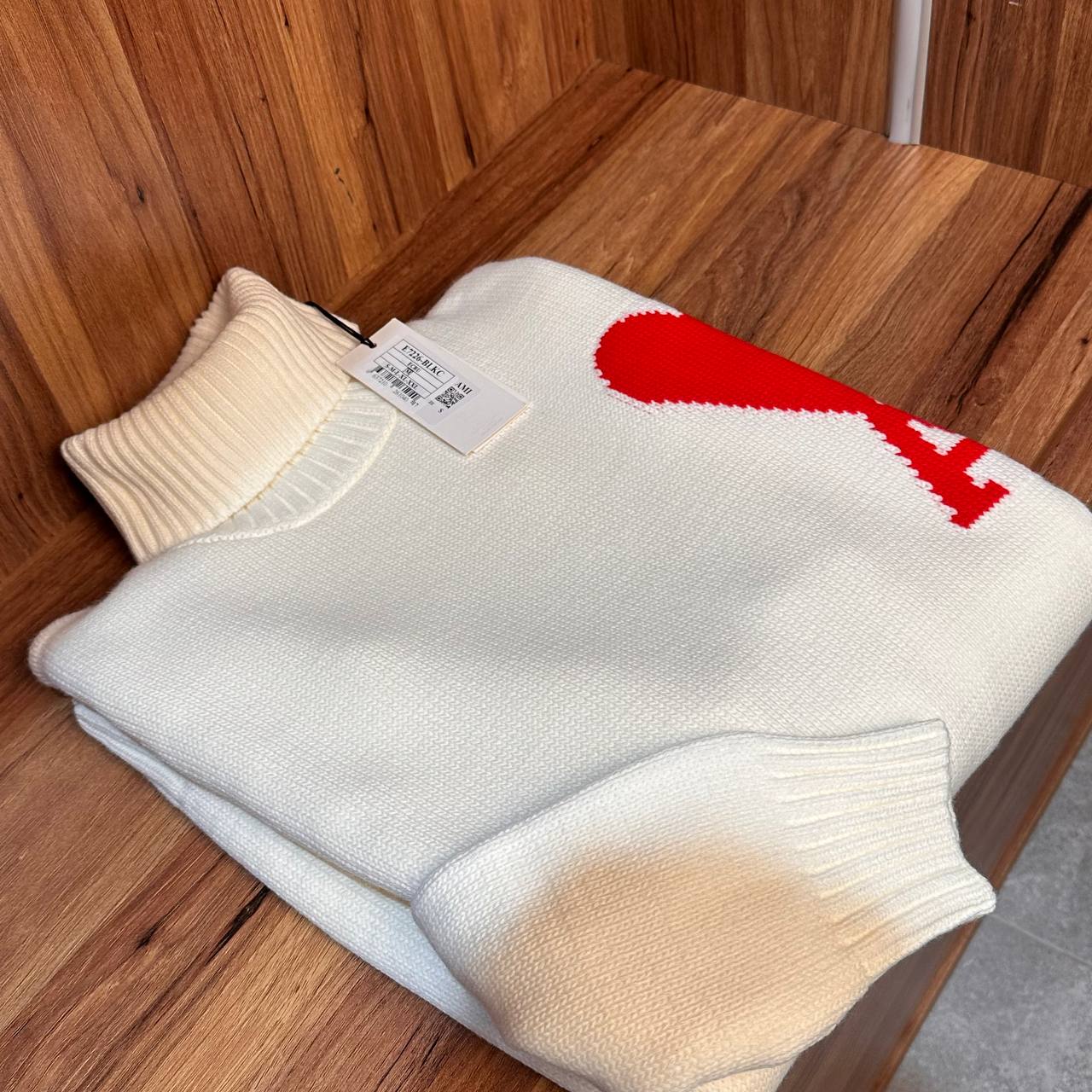 White Wool Sweater