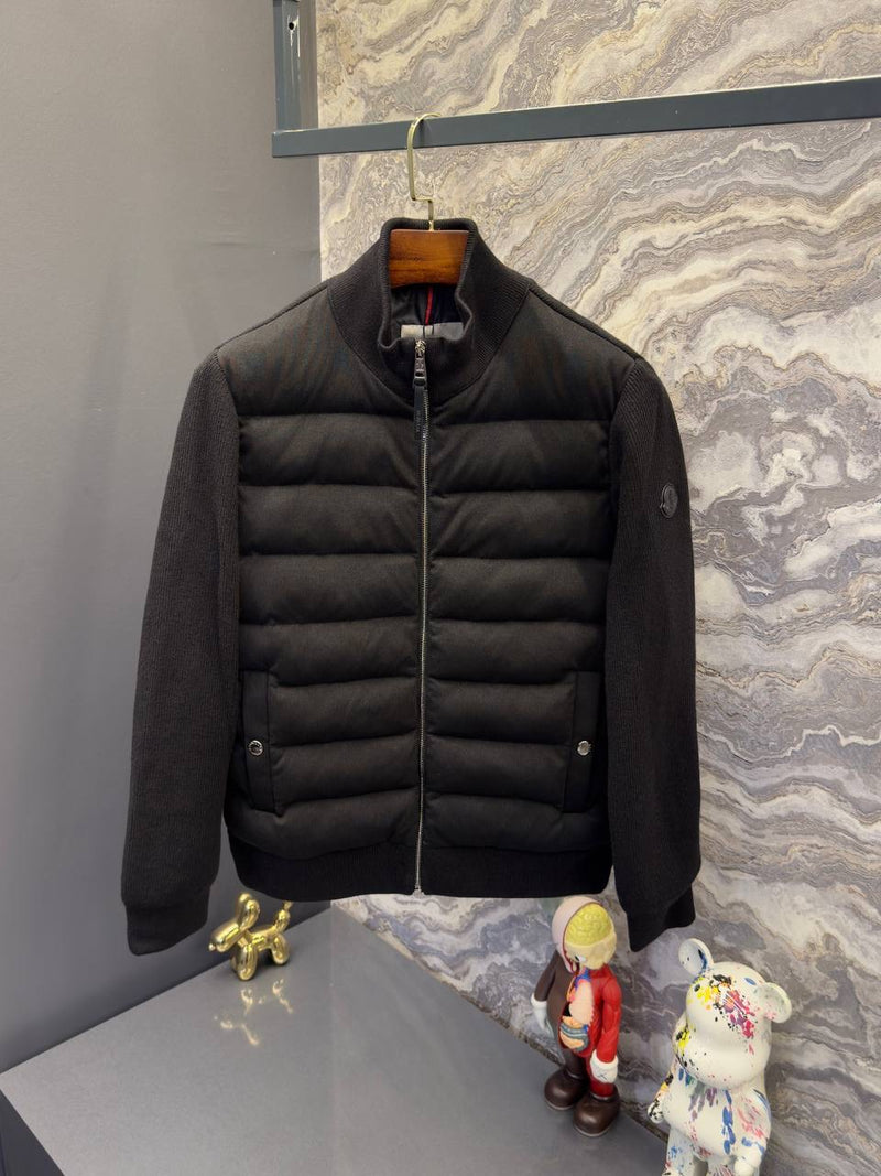 Black Jacket with Goose Feathers