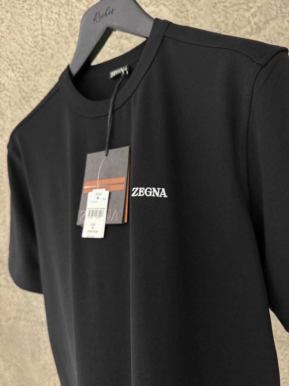 Black Cotton T-shirt