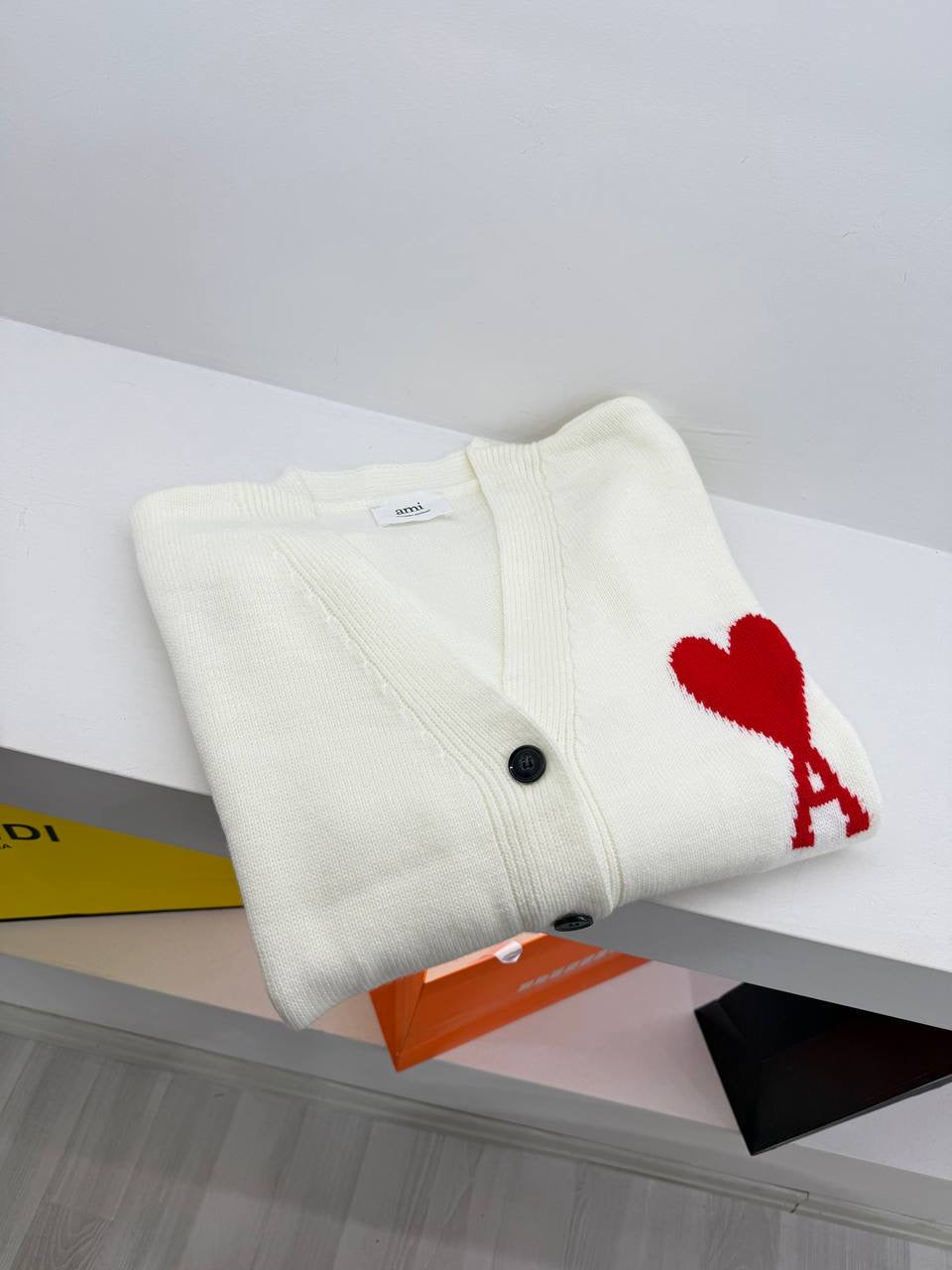 White Knitted Women’s Cardigan