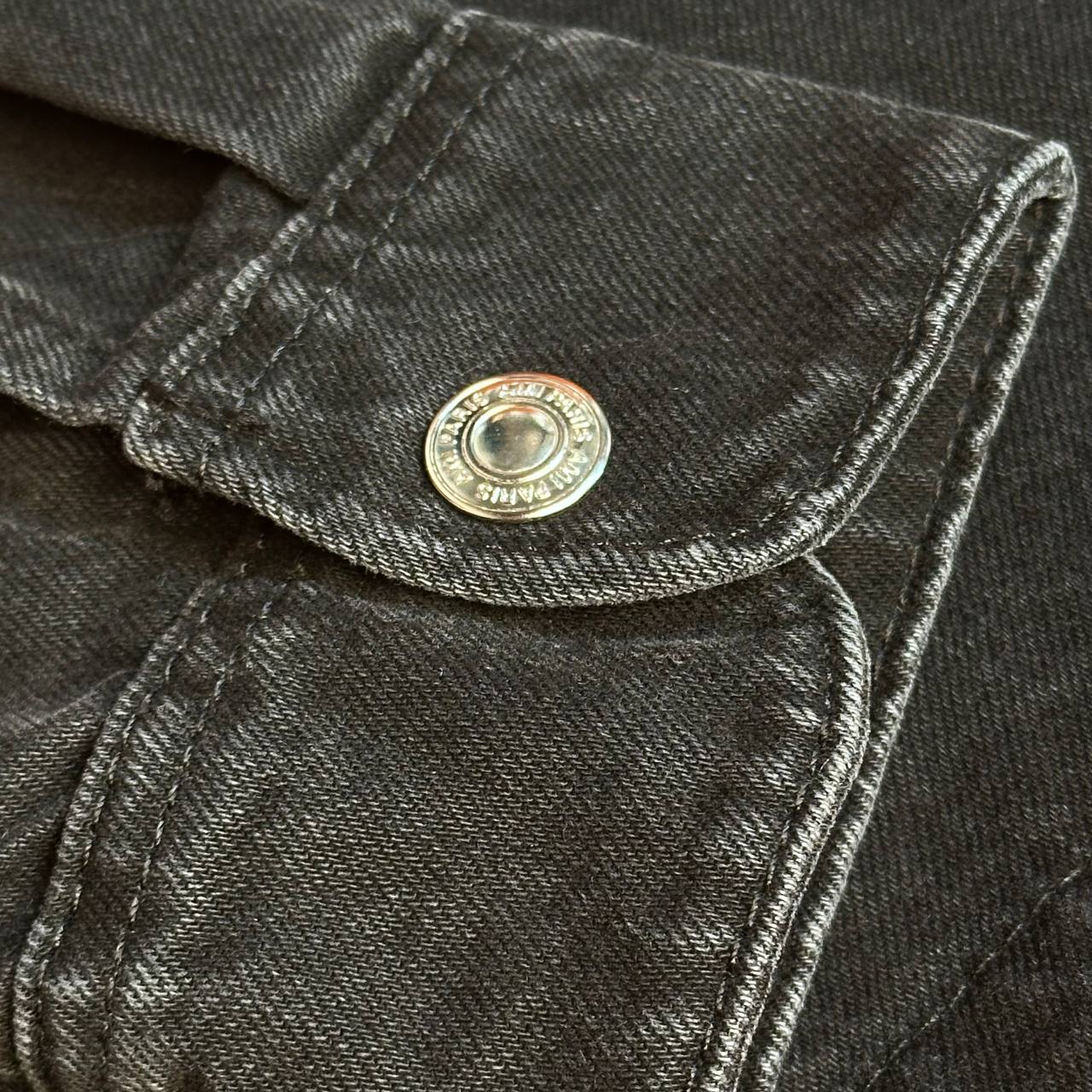 Black Denim Shirt Jacket