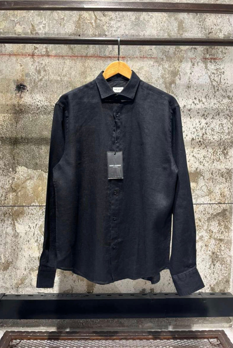 Black Linen Shirt