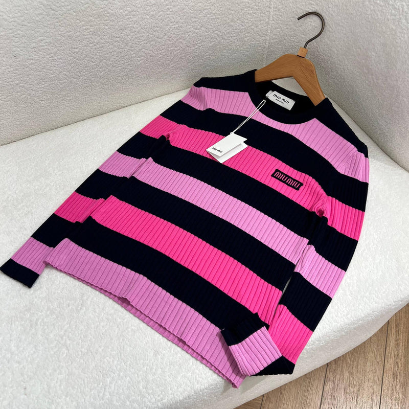 Pink Women Knitted Sweater