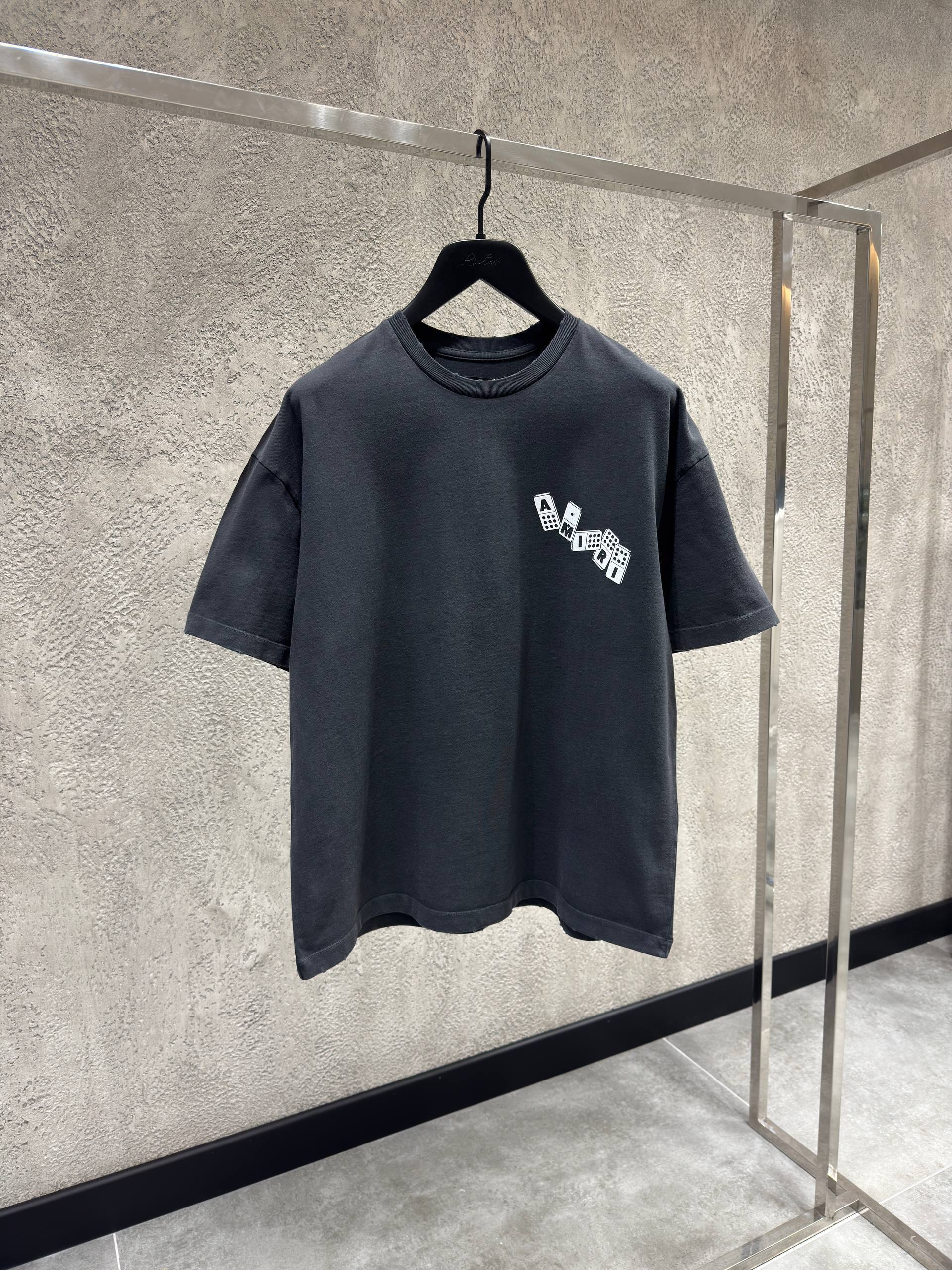 Black Cotton T-shirt