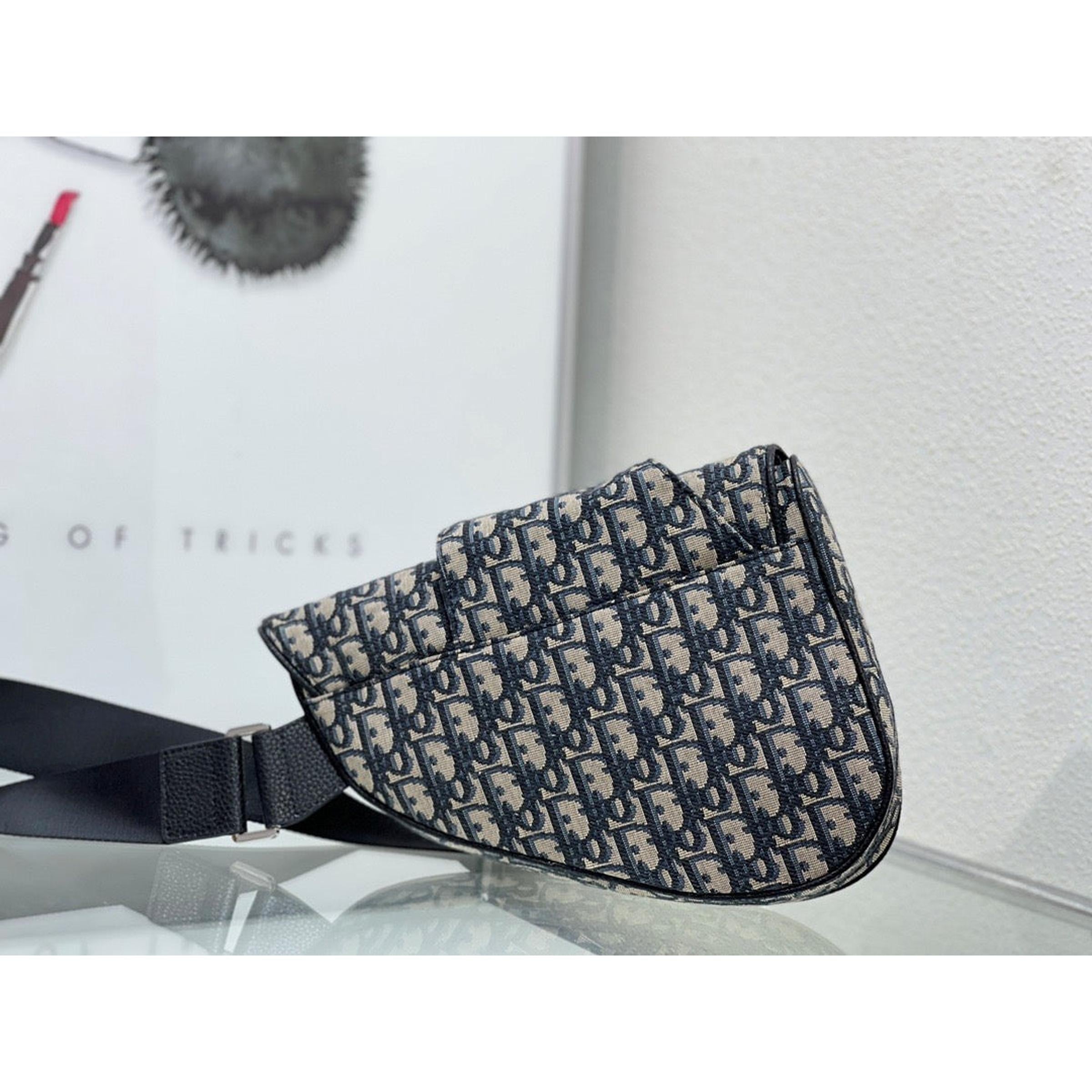 Beige Monogram Saddle Bag (Box included)